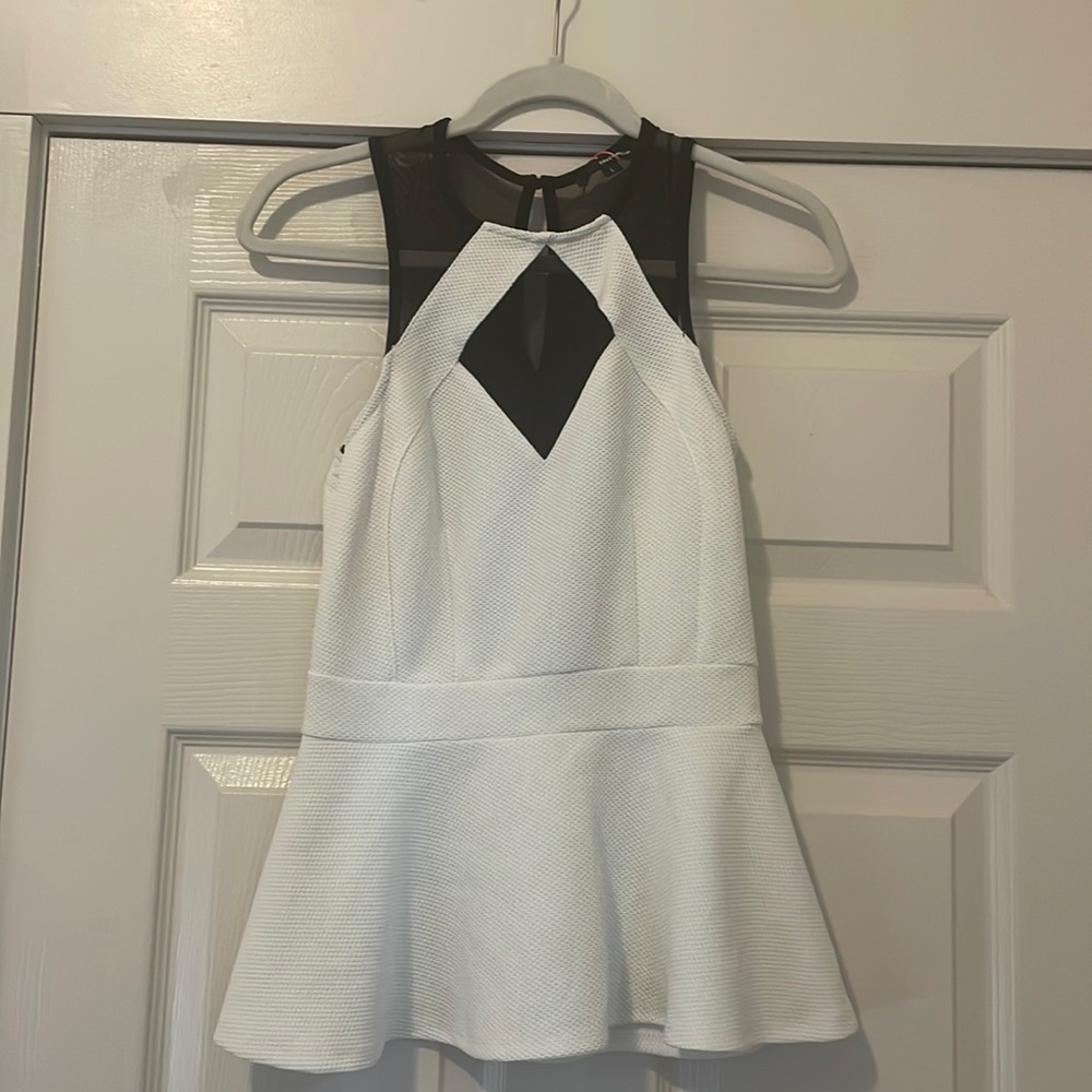 Professional peplum top